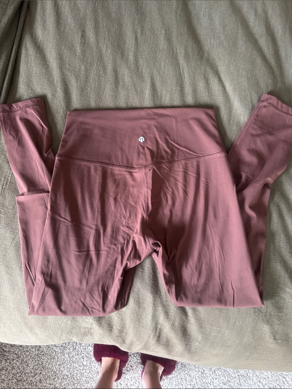 Women's High-Waist Performance Leggings - Dusty Rose